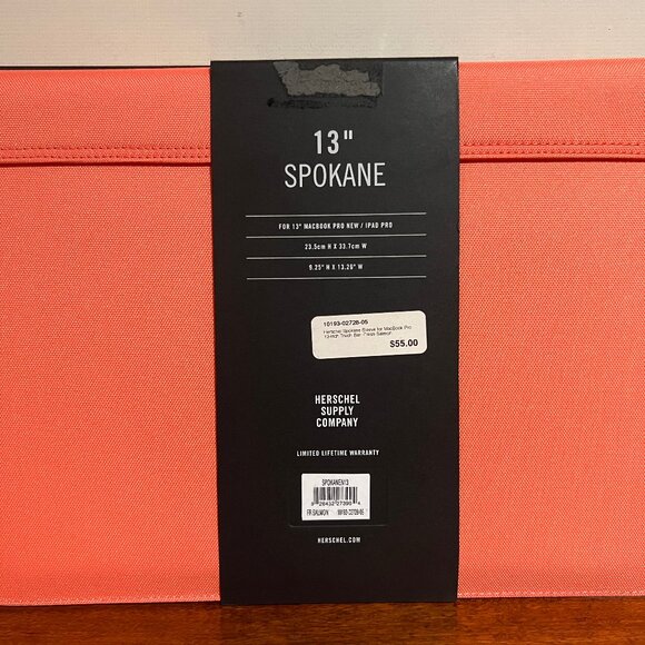 Herschel Laptop Sleeves - Fresh Salmon - 13"-16" - Picture 3 of 8